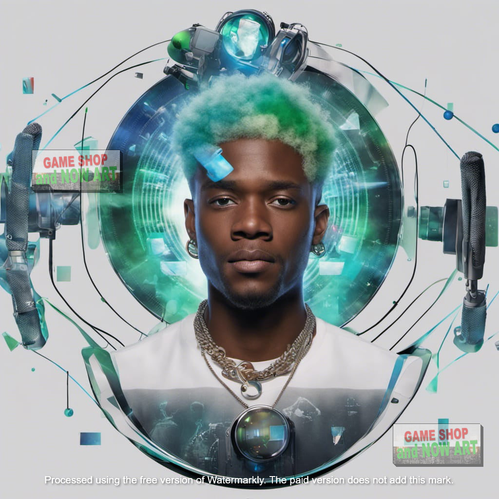 Afrocentric Man Futuristic - image 1