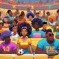 Soccer Sports Fans Illustr_5