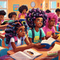 Vibrant Classroom Illustr - image 3