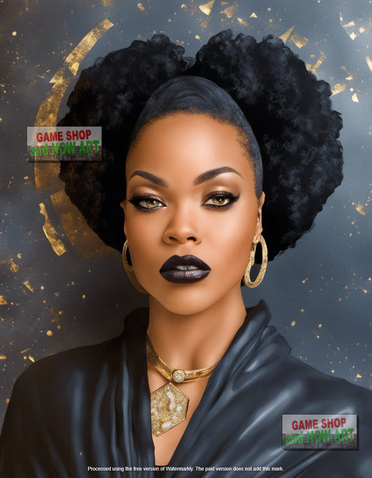 Black Hair & Black lipstick - image 10