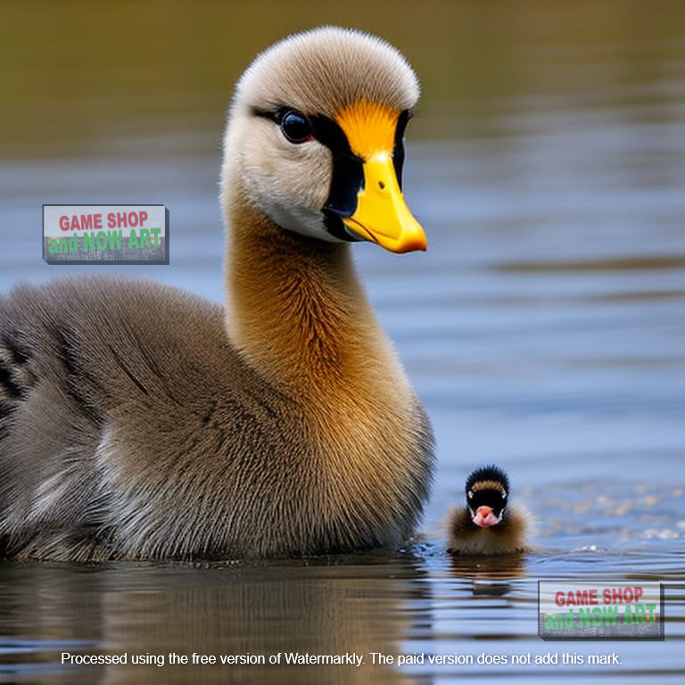 Duck and baby_1