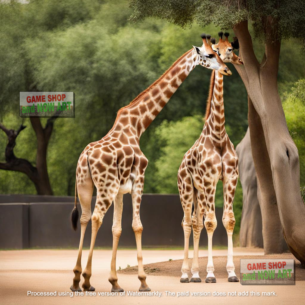 Giraffes - Zoo image 1