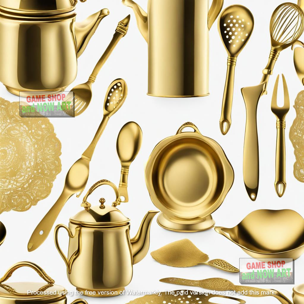 Gold Kitchenware image 1