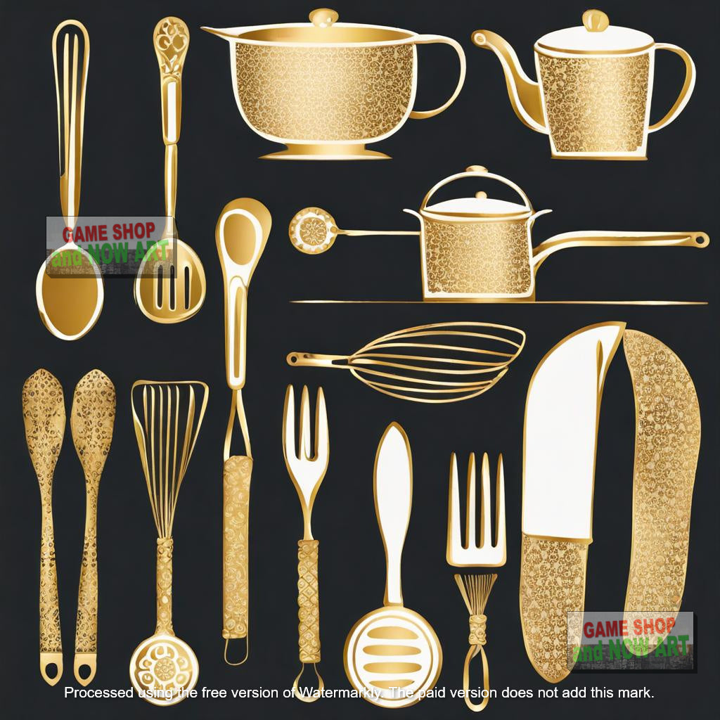 Gold Kitchenware image 2