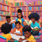 Cartoon Youngsters In Class Illustr_7