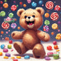 Teddy Bear and Candy_2