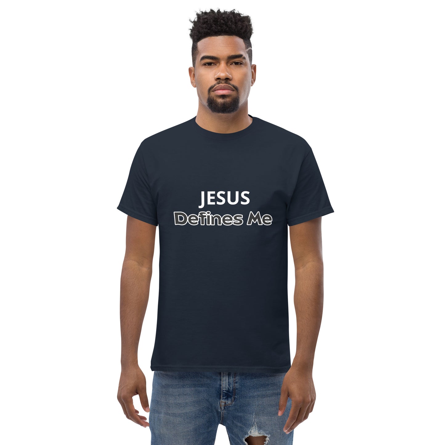 "jesus Defines Me" classic tee