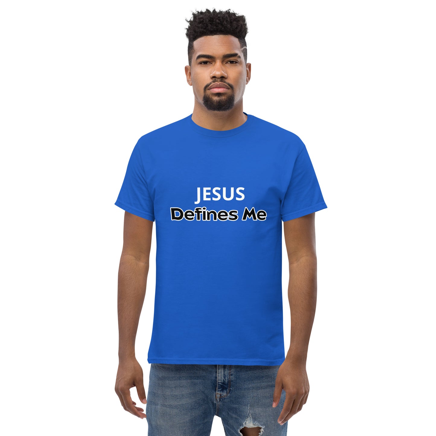 "jesus Defines Me" classic tee